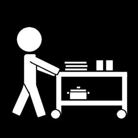trolley: push